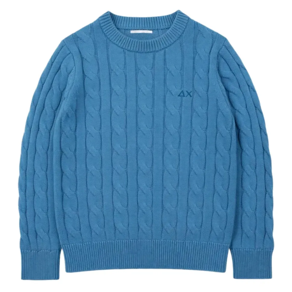 Pull en maille à col rond