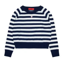 Pull en Tricot Rayé