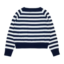 Pull en Tricot Rayé