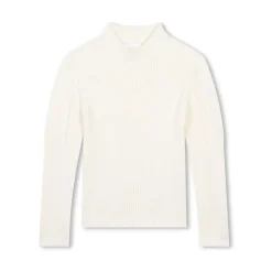 Pull Ivoire Tricot Col Rond
