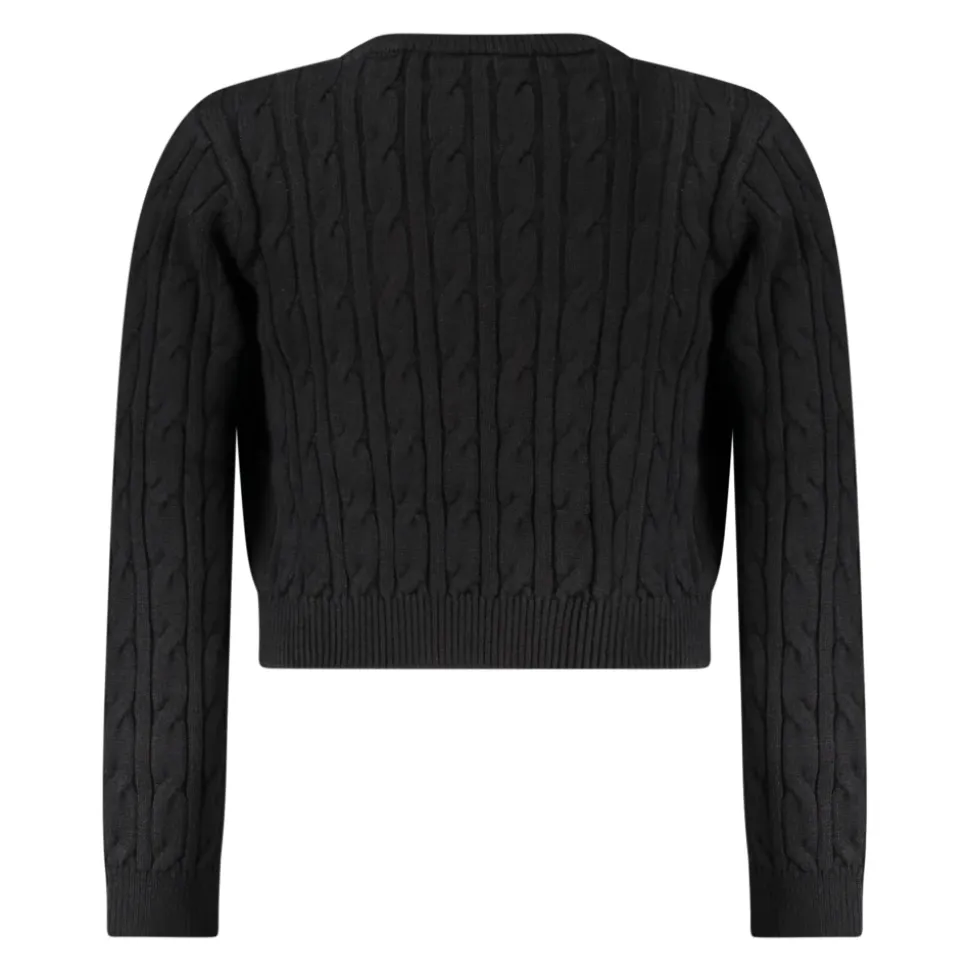 Pull à Manches Longues avec Torsades