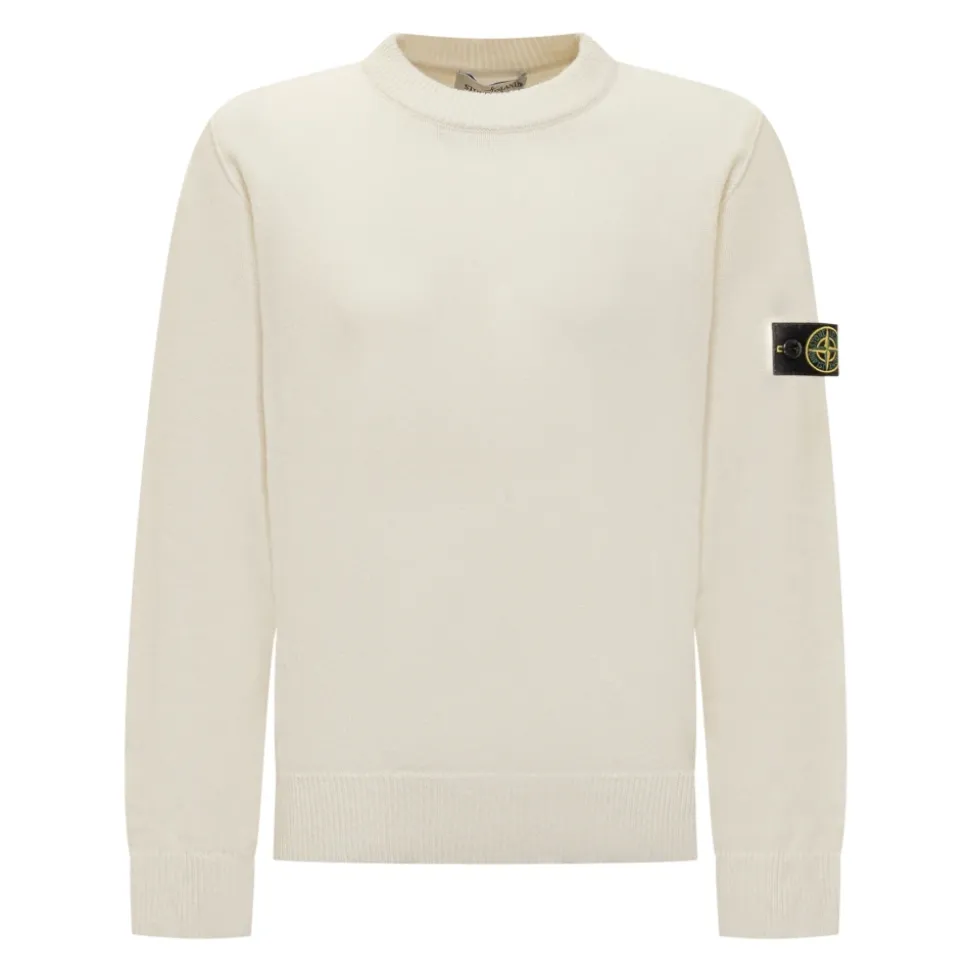 Pull ras du cou avec logo