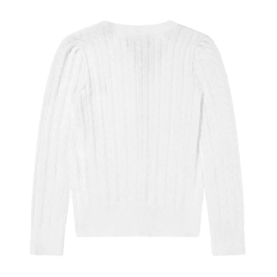 Pull torsadé pour enfant