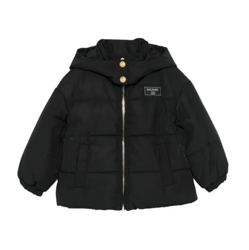 Quilted Logo Jacket