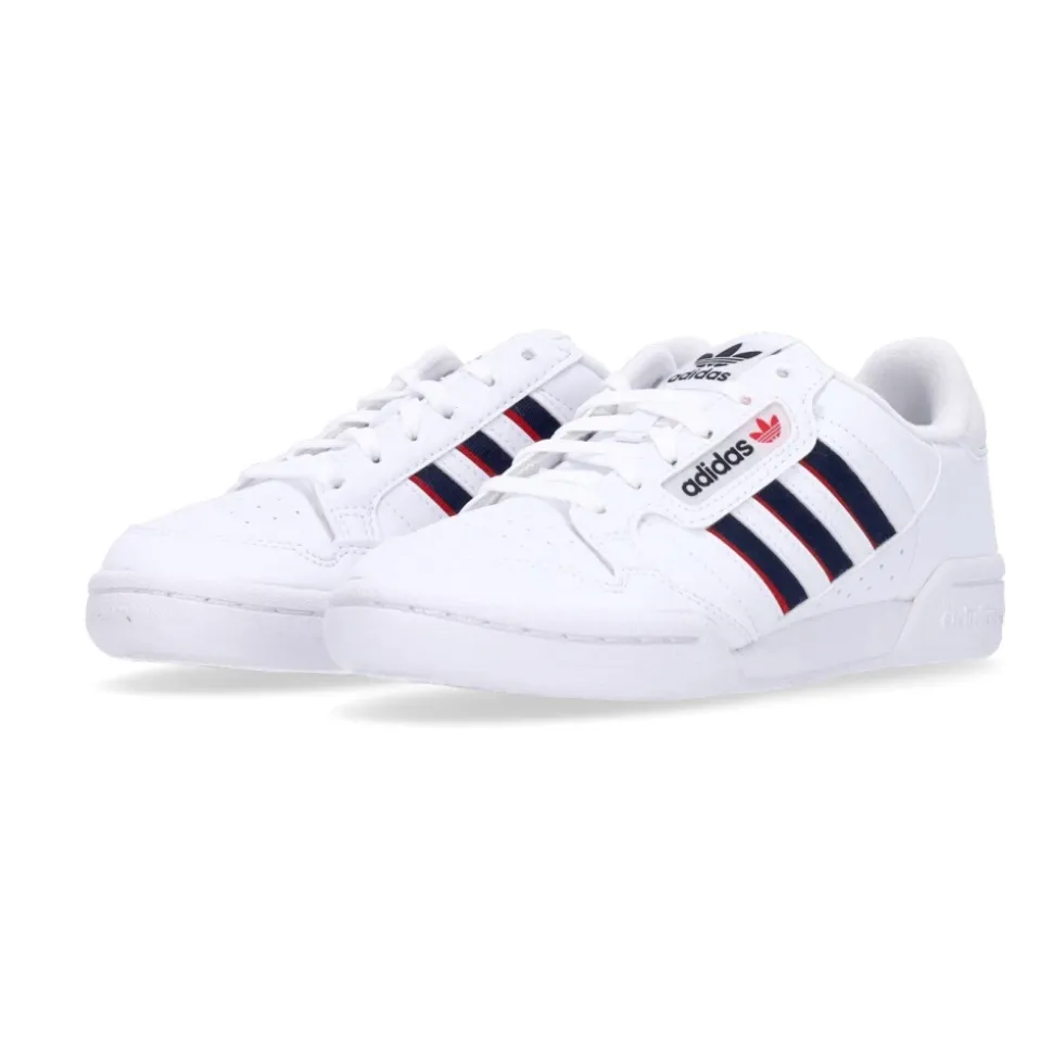 Rayures J Chaussure Basse avec Cloud White/Navy/Red