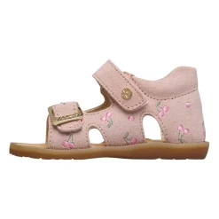 Revion Embr Suede Sandals