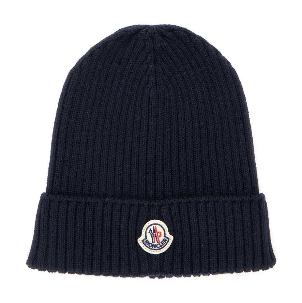 Ribbed Wool Beanie