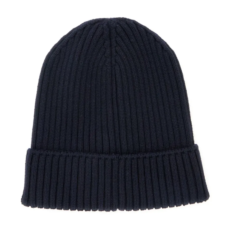 Ribbed Wool Beanie