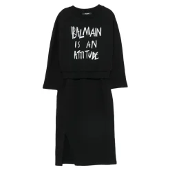 Robe sweat en jersey