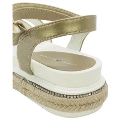 Sandale Plateforme Velcro
