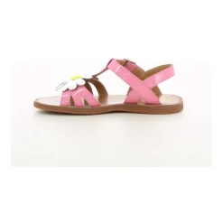 Sandales Blanches Enfants Plagette Big Flo