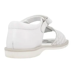Sandales Blanches à Fleurs pour Filles