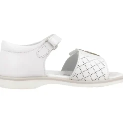 Sandales Blanches à Fleurs pour Filles