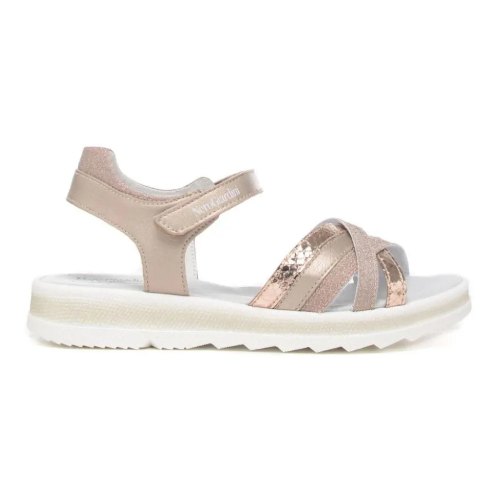 Sandales à Bride Cheville pour Fille avec Velcro