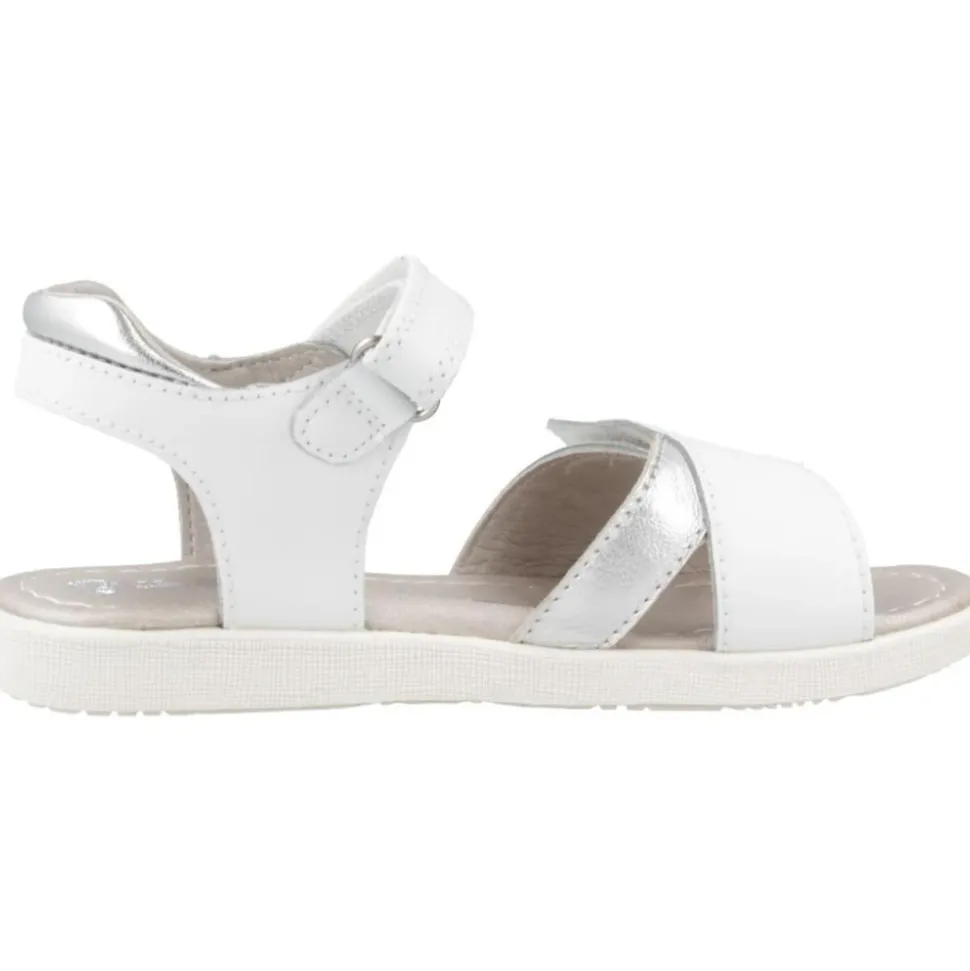 Sandales Chic Blanches Argent
