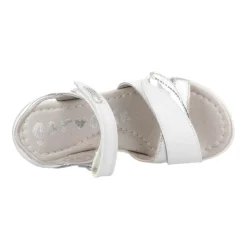 Sandales Chic Blanches Argent
