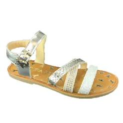 Sandales Cognac