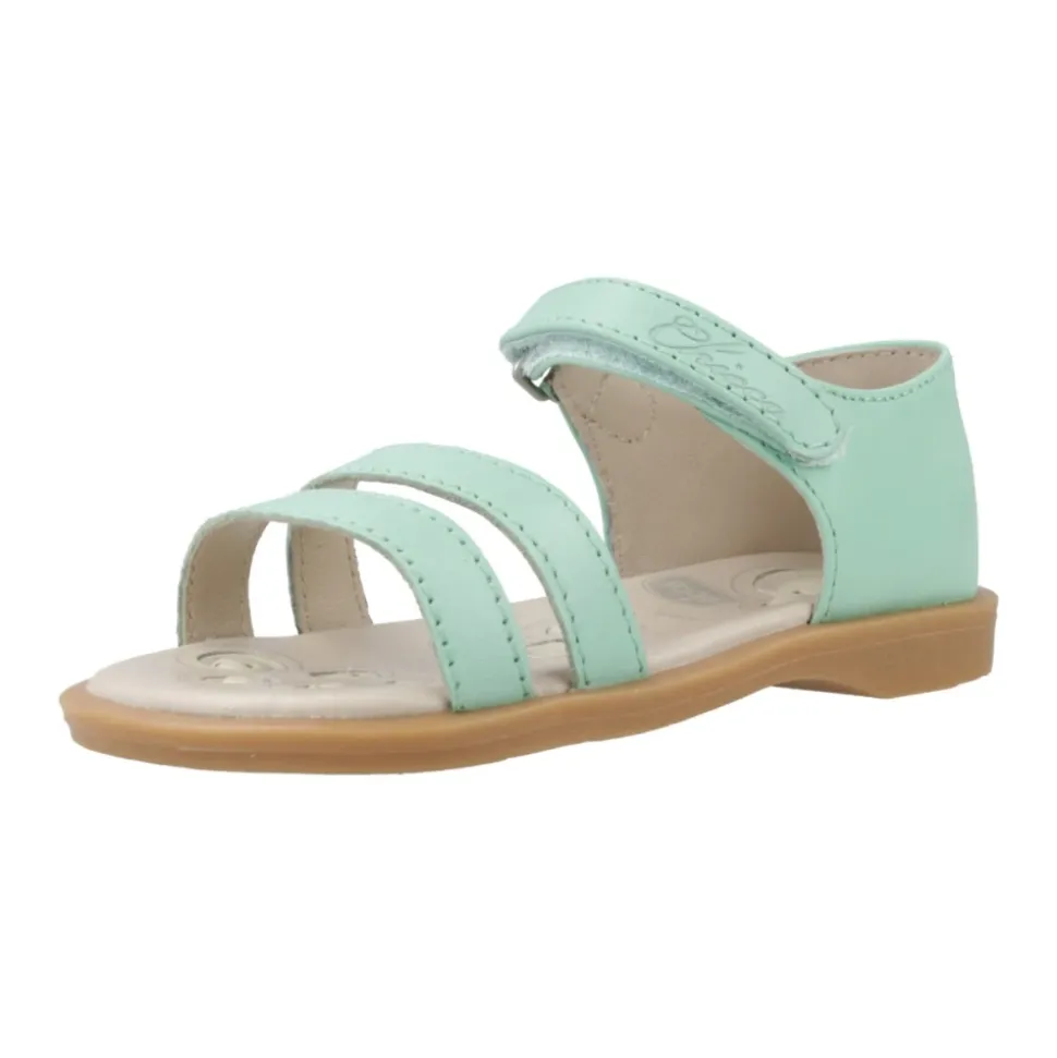 Sandales Confortables en Cuir Ocre