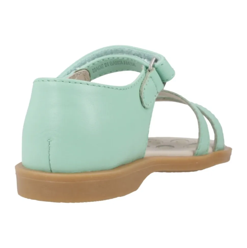 Sandales Confortables en Cuir Ocre