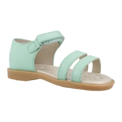 Sandales Confortables en Cuir Ocre