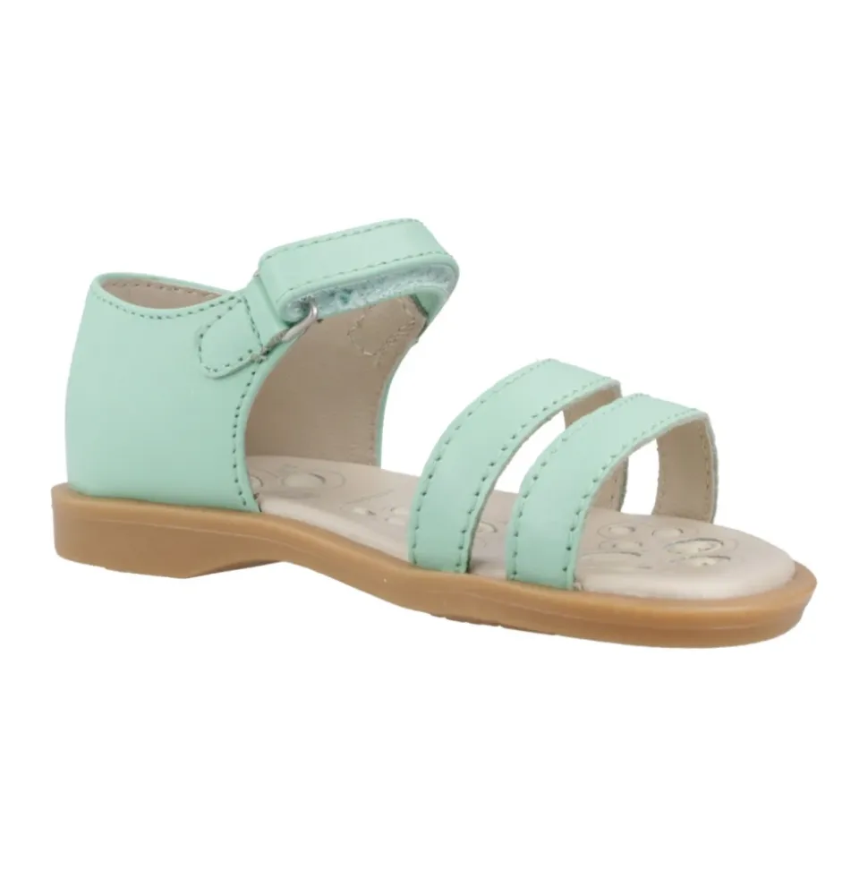 Sandales Confortables en Cuir Ocre