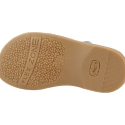 Sandales Confortables en Cuir Ocre