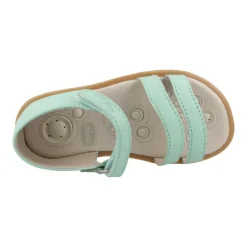 Sandales Confortables en Cuir Ocre