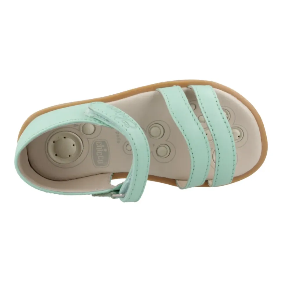Sandales Confortables en Cuir Ocre