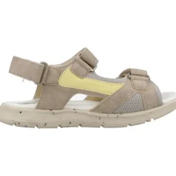 Sandales d'été Beige et Jaune