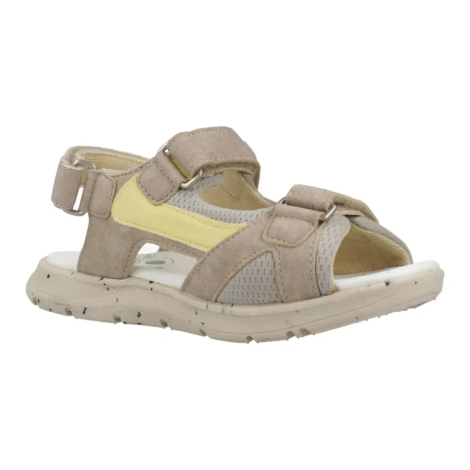 Sandales d'été Beige et Jaune