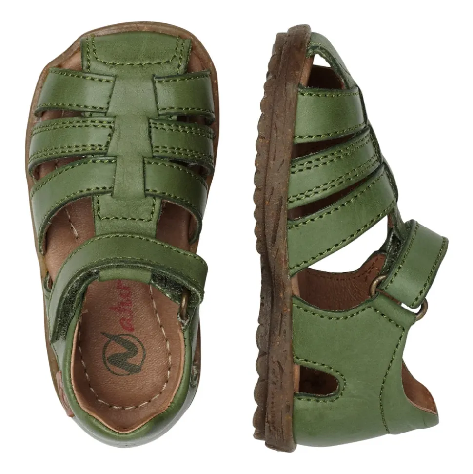 Sandales en cuir