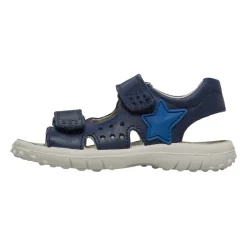 Sandales en cuir avec étoile DOCK