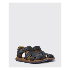 Sandales en Cuir Bleu pour Bébés