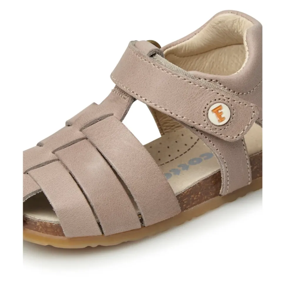 Sandales en cuir à bout fermé ALBY