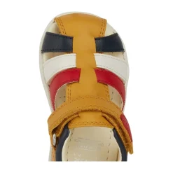 Sandales en Cuir de Jaune