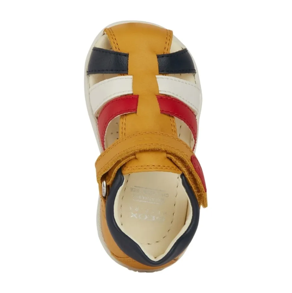 Sandales en Cuir de Jaune