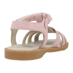 Sandales en cuir marron pour enfants