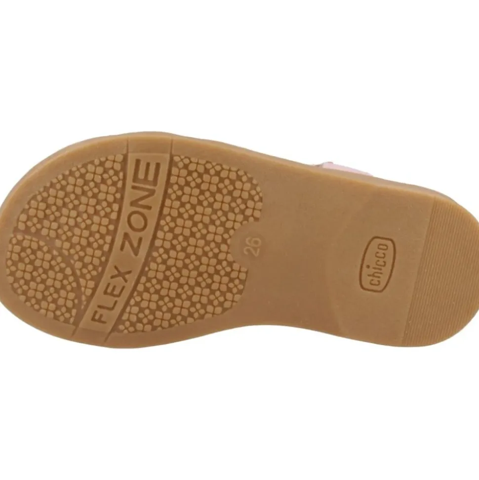 Sandales en cuir marron pour enfants
