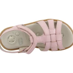Sandales en cuir marron pour enfants