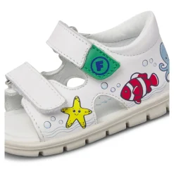 Sandales en cuir Nappa