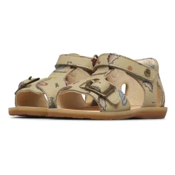 Sandales en Cuir Nappa Quarzo
