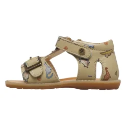 Sandales en Cuir Nappa Quarzo
