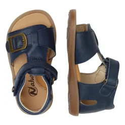 Sandales en cuir à scratch QUARZO