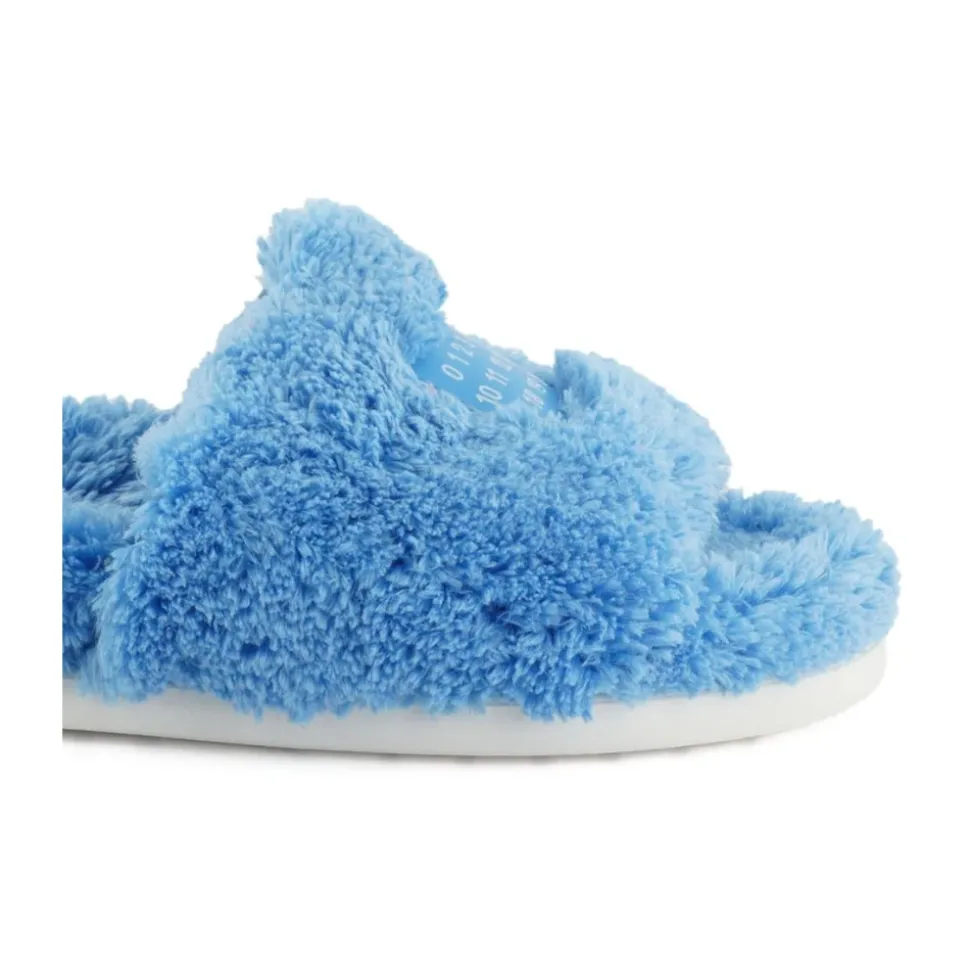 Sandales en éponge avec logo