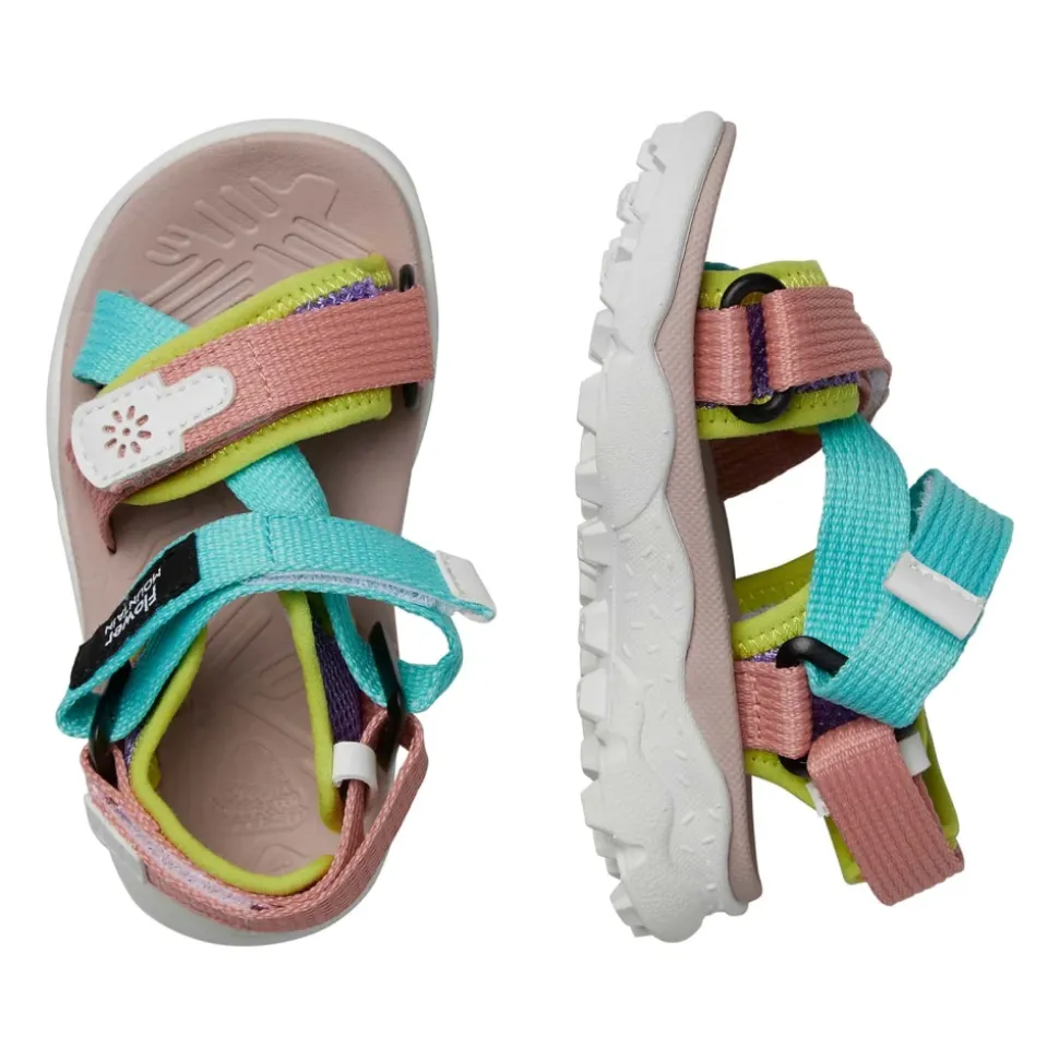 Sandales en similicuir et tissu NAZCA 2 JUNIOR.