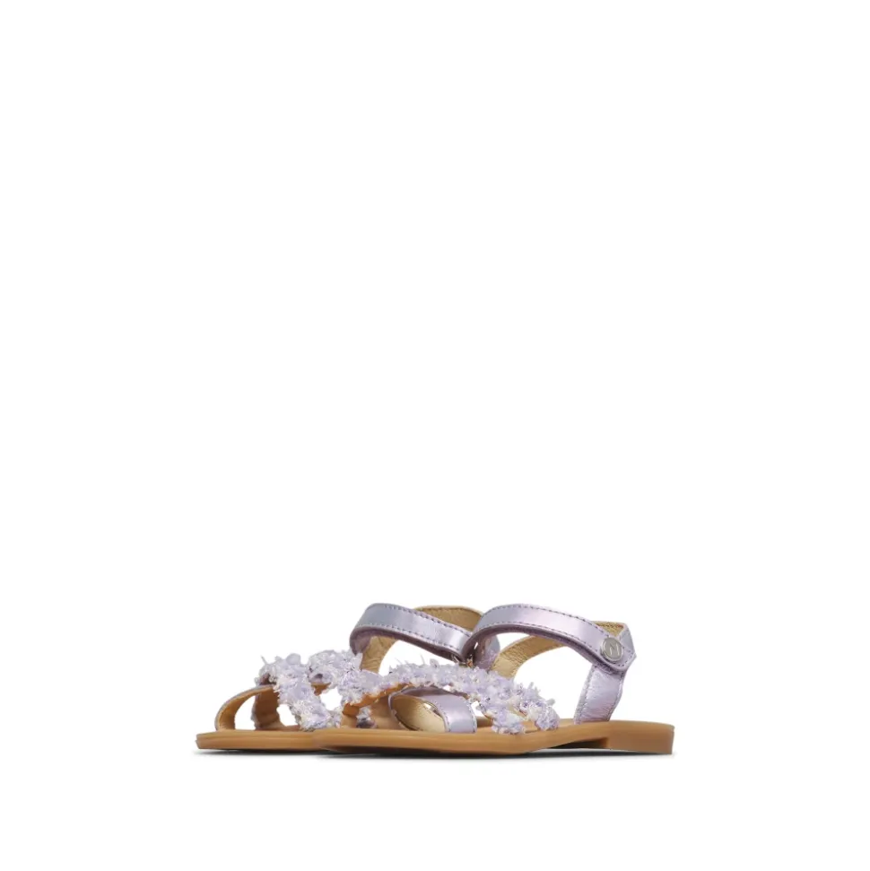 Sandales LELMY en cuir nappa