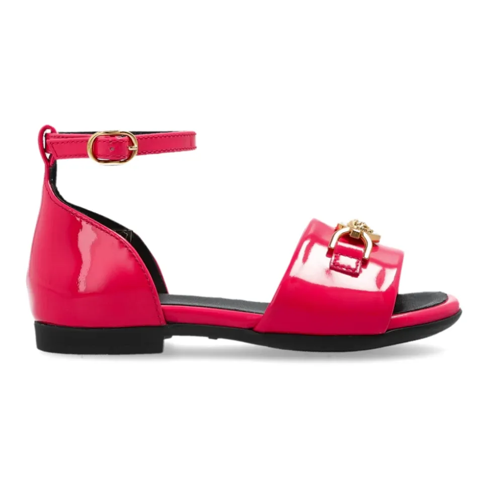 Sandales Medusa '95 en cuir verni