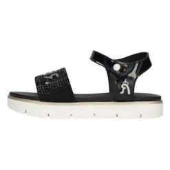 Sandales Noires avec Strass