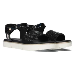 Sandales Noires avec Strass