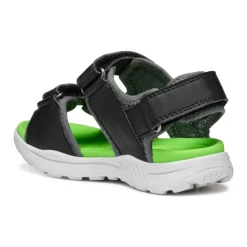 Sandales Noires Enfants J555XB